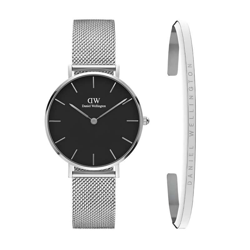 DW Rose Gold le fond Silver DW00100220