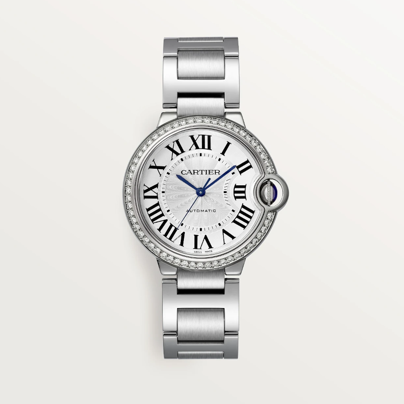Cartier Ballon Argent Diamant